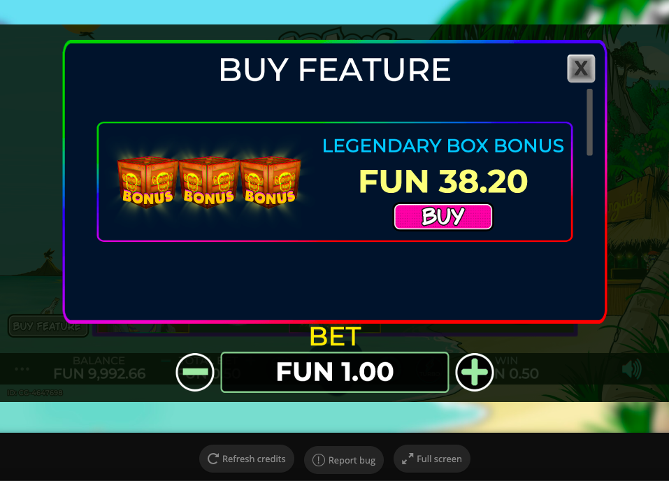 paradise trippies slot buy feature